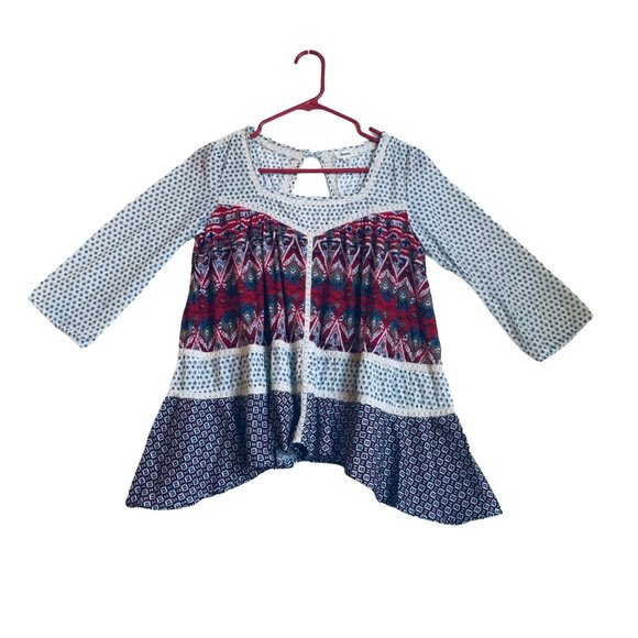 Freeway Women's Shirt Top Blouse Boho flowy Size small - Picture 1 of 8